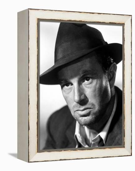 Quand la ville dort THE ASPHALT JUNGLE by John Huston with Sterling Hayden, 1950 (b/w photo)-null-Framed Stretched Canvas