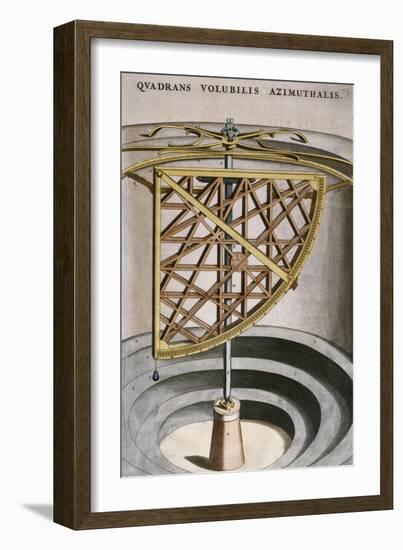 Quandrans Volubilis Azimuthalis-Joan Blaeu-Framed Giclee Print