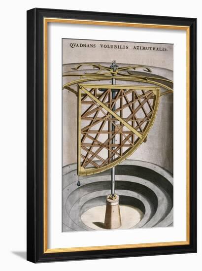 Quandrans Volubilis Azimuthalis-Joan Blaeu-Framed Giclee Print