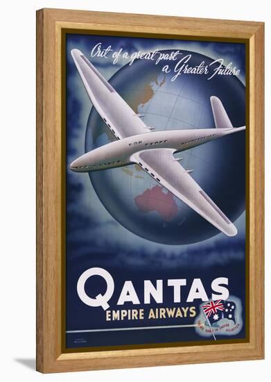 Quantas Empire Airways-null-Framed Premier Image Canvas