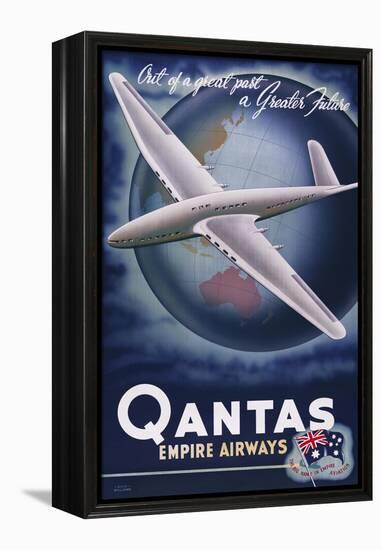 Quantas Empire Airways-null-Framed Premier Image Canvas