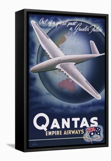 Quantas Empire Airways-null-Framed Premier Image Canvas