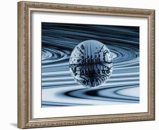 Quantum Computing-Mehau Kulyk-Framed Photographic Print