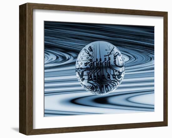 Quantum Computing-Mehau Kulyk-Framed Photographic Print