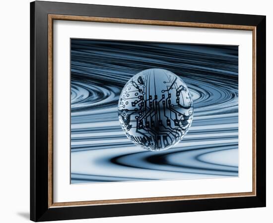 Quantum Computing-Mehau Kulyk-Framed Photographic Print