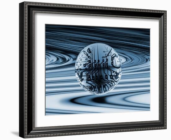 Quantum Computing-Mehau Kulyk-Framed Photographic Print