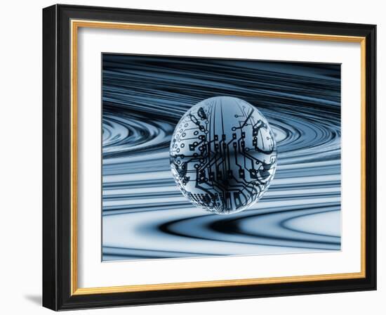 Quantum Computing-Mehau Kulyk-Framed Photographic Print