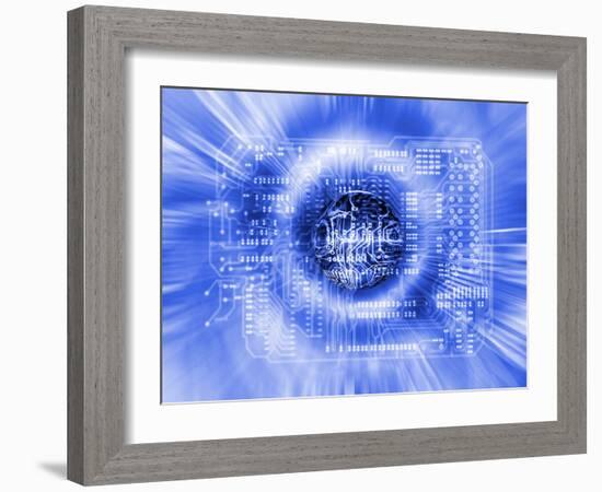 Quantum Computing-Mehau Kulyk-Framed Photographic Print