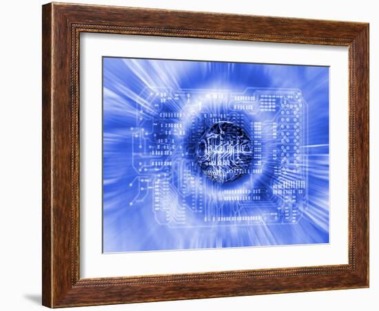 Quantum Computing-Mehau Kulyk-Framed Photographic Print