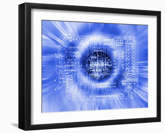 Quantum Computing-Mehau Kulyk-Framed Photographic Print