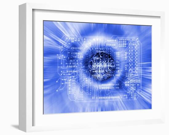 Quantum Computing-Mehau Kulyk-Framed Photographic Print