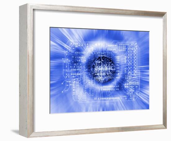Quantum Computing-Mehau Kulyk-Framed Photographic Print