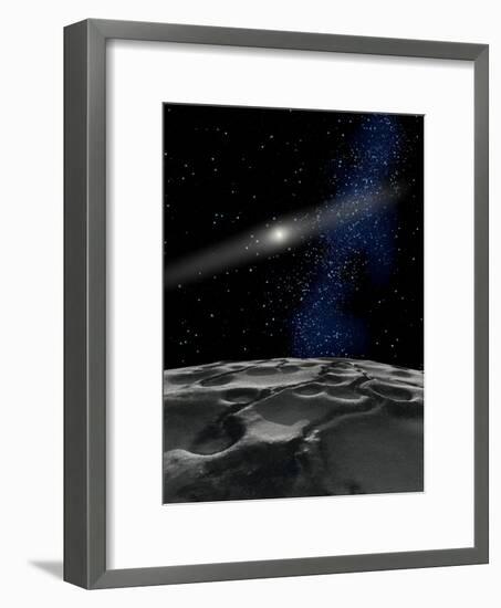 Quaoar Is a Large Kuiper Belt Object Orbiting Beyond Pluto-Stocktrek Images-Framed Photographic Print