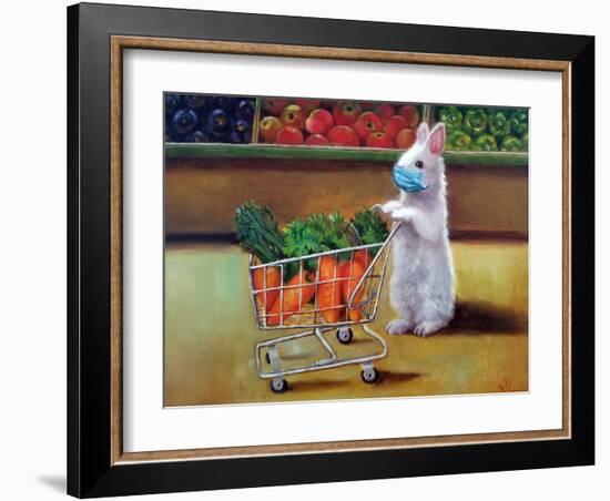 Quarantine Shopping-Lucia Heffernan-Framed Art Print