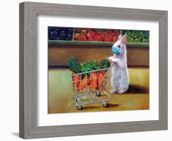 Quarantine Shopping-Lucia Heffernan-Framed Art Print