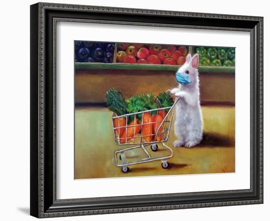 Quarantine Shopping-Lucia Heffernan-Framed Art Print