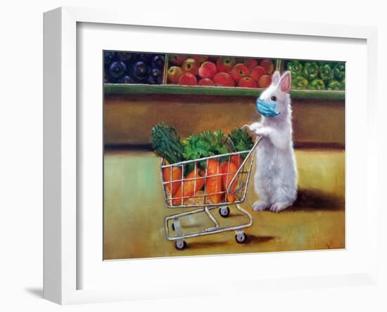 Quarantine Shopping-Lucia Heffernan-Framed Art Print