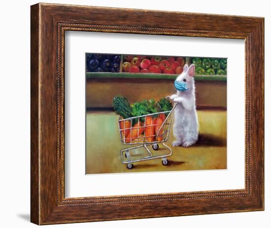 Quarantine Shopping-Lucia Heffernan-Framed Art Print