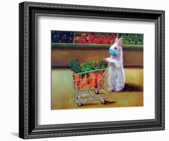 Quarantine Shopping-Lucia Heffernan-Framed Art Print