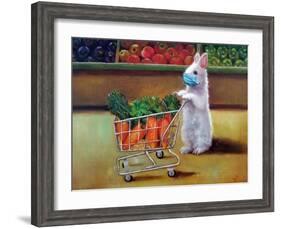 Quarantine Shopping-Lucia Heffernan-Framed Art Print