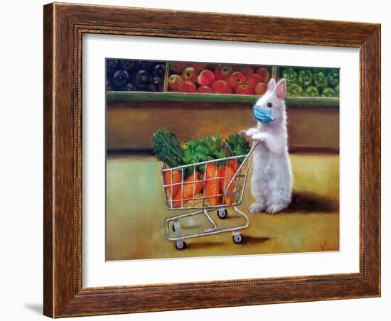 Quarantine Shopping-Lucia Heffernan-Framed Art Print