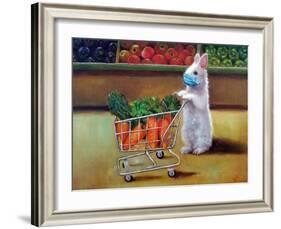 Quarantine Shopping-Lucia Heffernan-Framed Art Print
