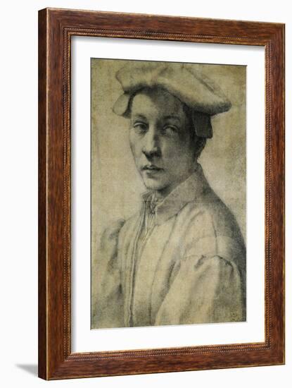 Quaratesi Portrait-Michelangelo Buonarroti-Framed Giclee Print