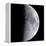 Quarter Moon-null-Framed Premier Image Canvas