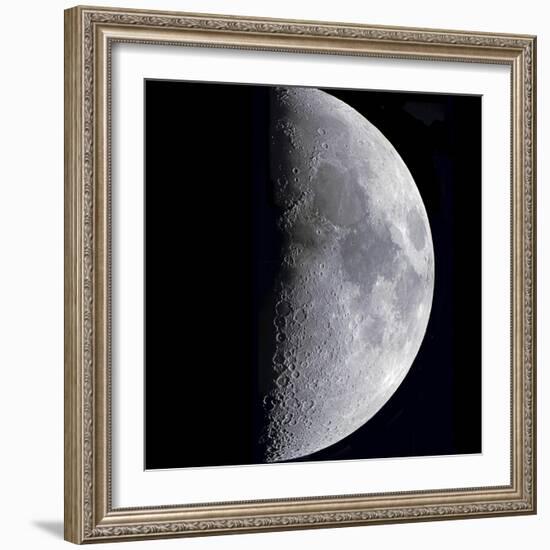 Quarter Moon-null-Framed Photographic Print