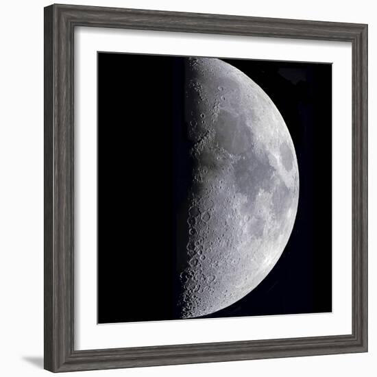 Quarter Moon-null-Framed Photographic Print