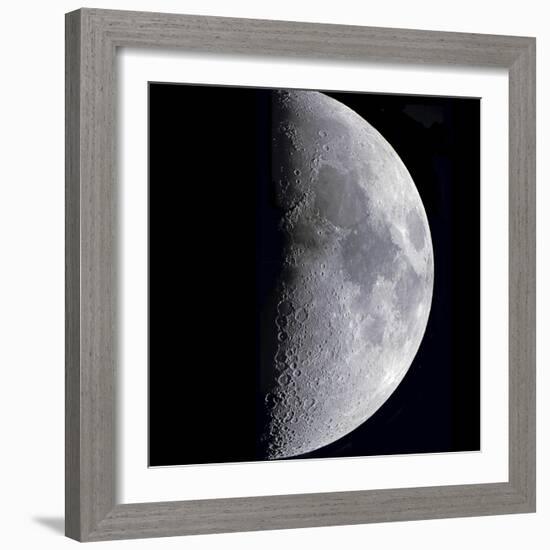 Quarter Moon-null-Framed Photographic Print