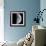 Quarter Moon-null-Framed Photographic Print displayed on a wall