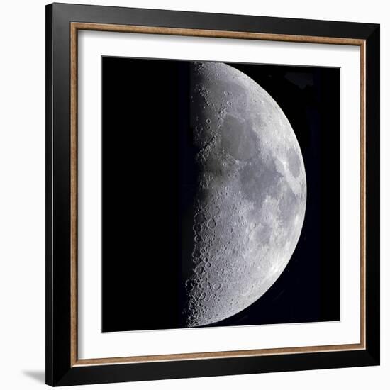 Quarter Moon-null-Framed Photographic Print