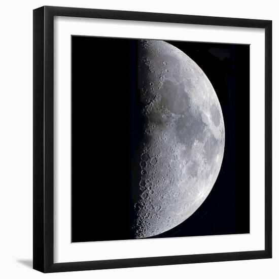 Quarter Moon-null-Framed Photographic Print