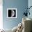 Quarter Moon-null-Framed Photographic Print displayed on a wall