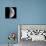 Quarter Moon-null-Mounted Photographic Print displayed on a wall