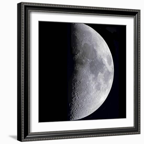 Quarter Moon-null-Framed Photographic Print