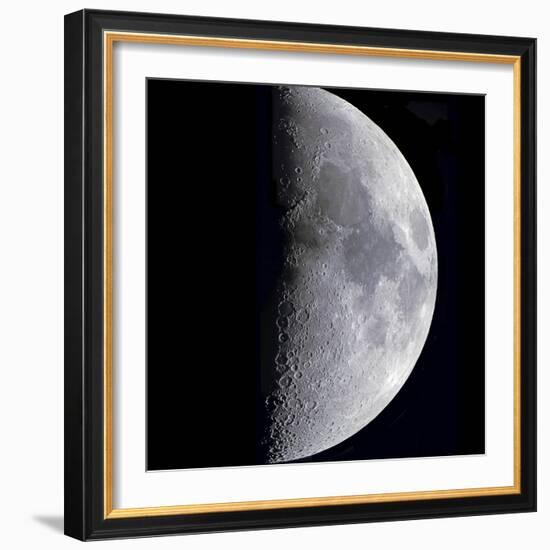 Quarter Moon-null-Framed Photographic Print