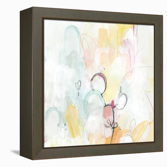 Quarter Note I-June Erica Vess-Framed Stretched Canvas