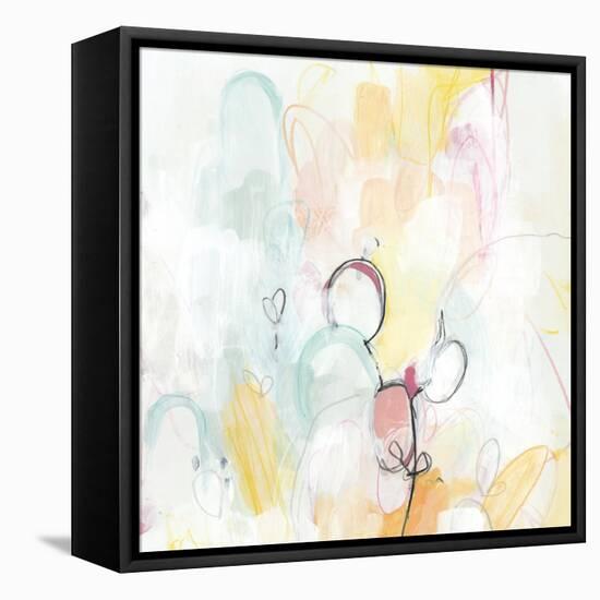 Quarter Note I-June Erica Vess-Framed Stretched Canvas