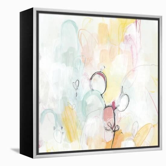 Quarter Note I-June Erica Vess-Framed Stretched Canvas