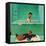 "Quarterback in the Tub", November 15, 1952-John Clymer-Framed Premier Image Canvas