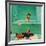 "Quarterback in the Tub", November 15, 1952-John Clymer-Framed Giclee Print