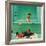 "Quarterback in the Tub", November 15, 1952-John Clymer-Framed Giclee Print