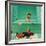 "Quarterback in the Tub", November 15, 1952-John Clymer-Framed Giclee Print