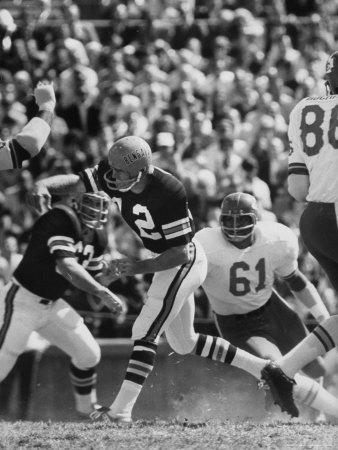 Quarterback With Cincinnati Bengals Greg Cook During Afl Football Game Premium Photographic Print By Lee Balterman Art Com