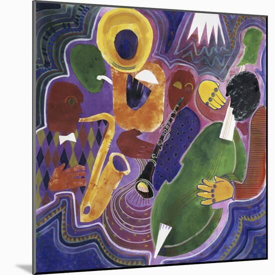 Quartet-Gil Mayers-Mounted Giclee Print