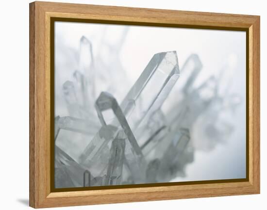 Quartz Crystals-Lawrence Lawry-Framed Premier Image Canvas