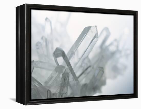 Quartz Crystals-Lawrence Lawry-Framed Premier Image Canvas