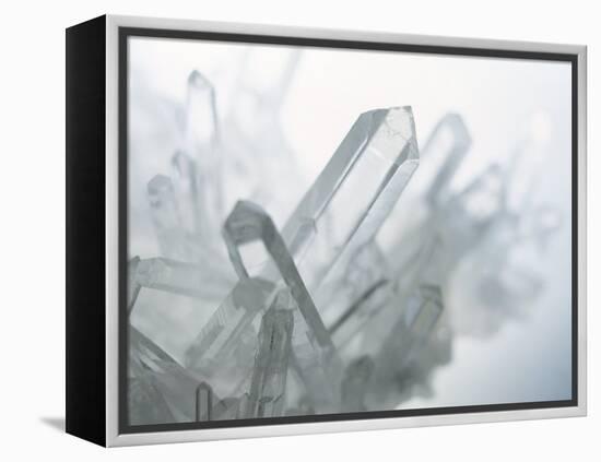 Quartz Crystals-Lawrence Lawry-Framed Premier Image Canvas